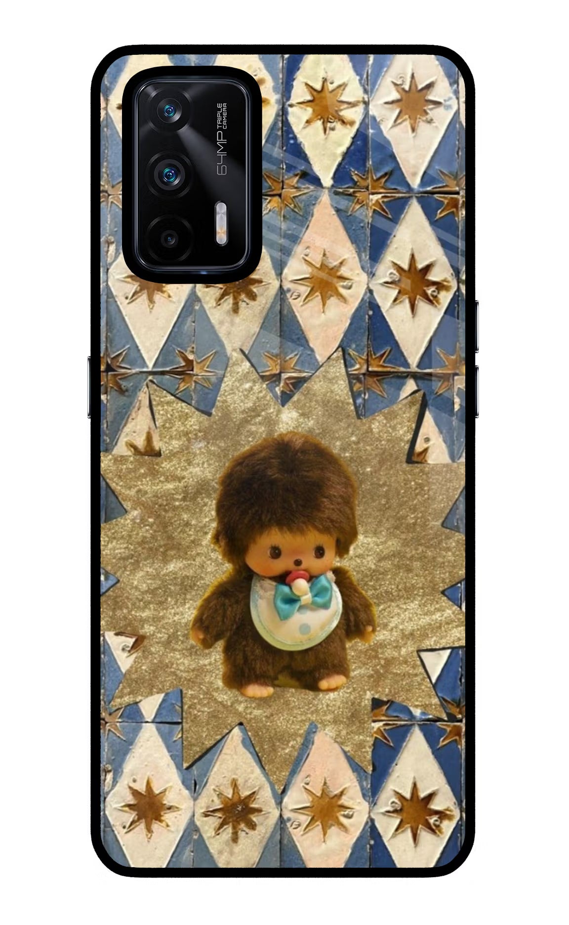 Woodooo Realme X7 Max Glass Case