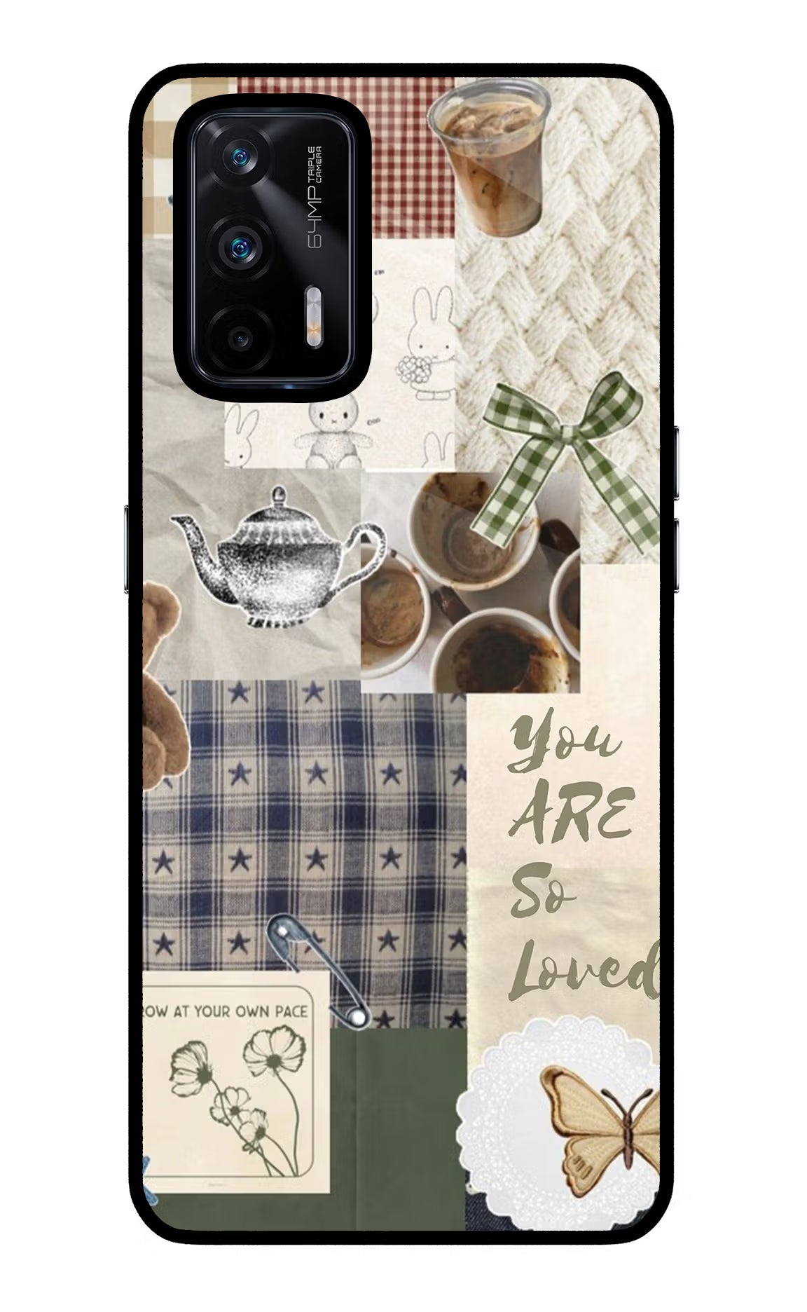 Cookie Realme X7 Max Glass Case