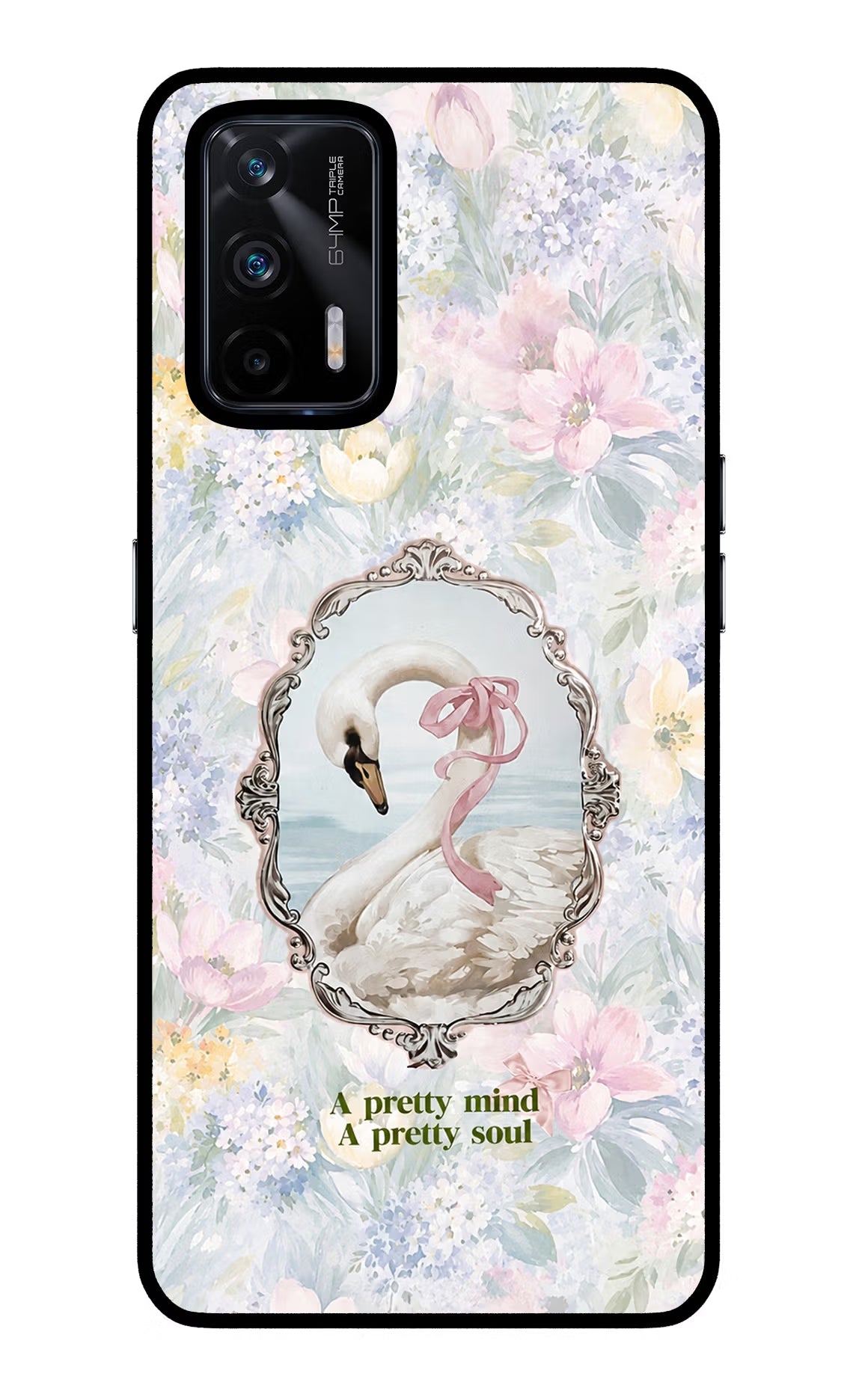 Pretty Mind Pretty Soul Realme X7 Max Glass Case
