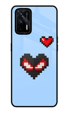 Peter Heart Realme X7 Max Glass Case
