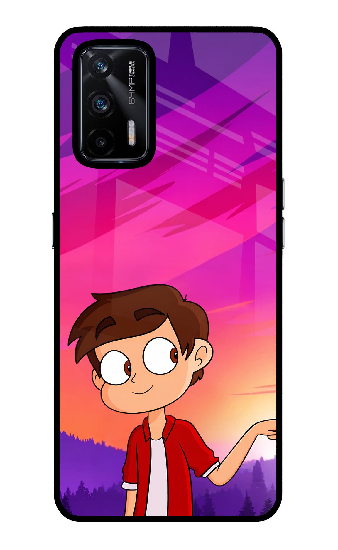 Marco Sunset Realme X7 Max Glass Case
