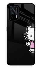Kitty Charm Realme X7 Max Glass Case