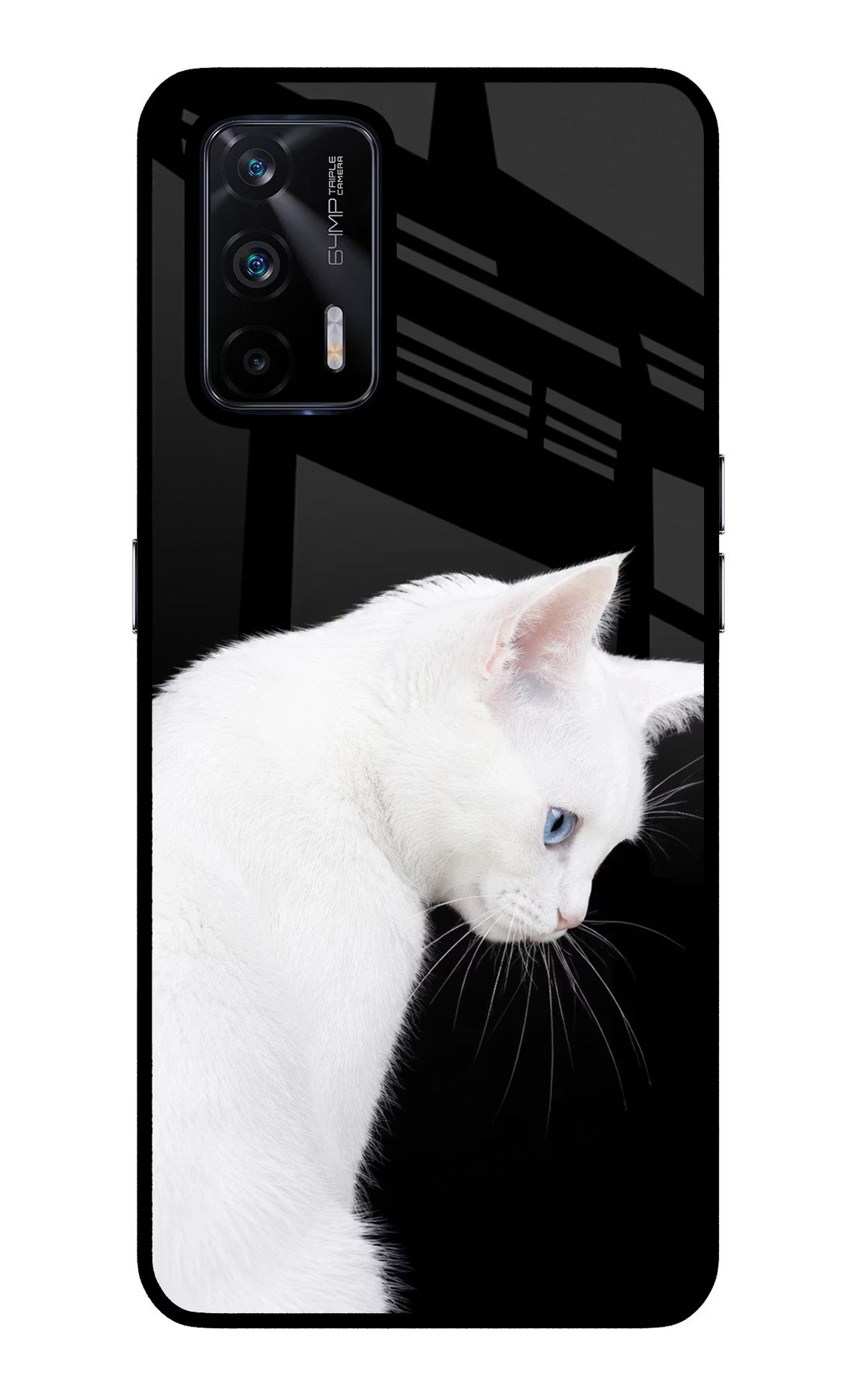 Snow Gaze Realme X7 Max Glass Case