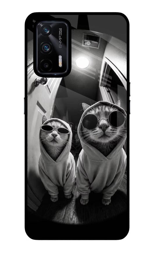 Hood Cats Realme X7 Max Glass Case