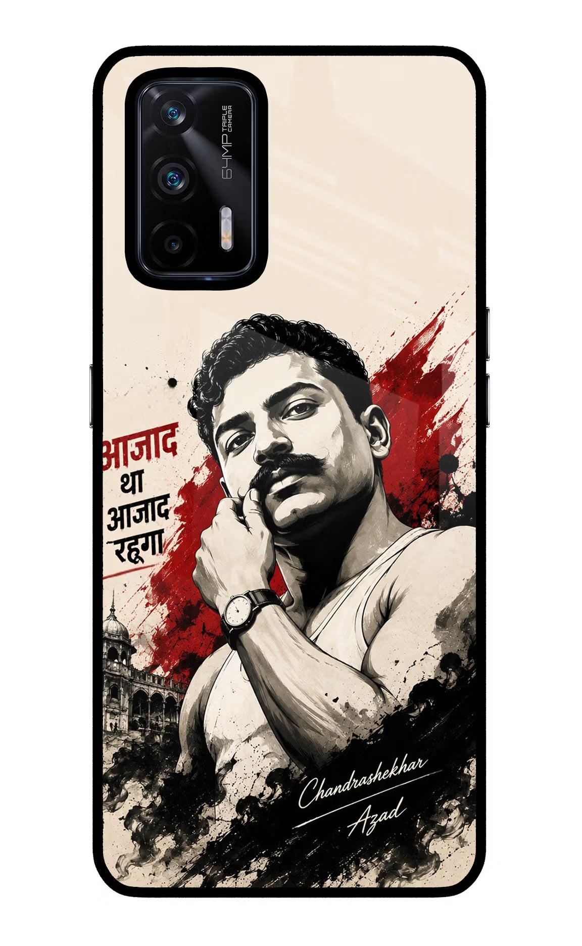 Dr. Ambedkar Visionary Realme X7 Max Glass Case