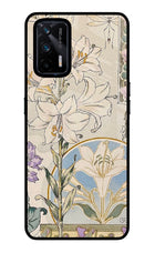 White Lily Realme X7 Max Glass Case