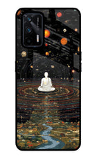 Space Monk Realme X7 Max Glass Case