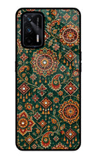Green Pataka Realme X7 Max Glass Case