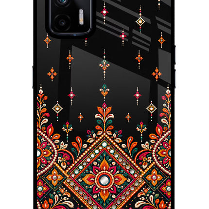 Noir Mehfil Realme X7 Max Glass Case