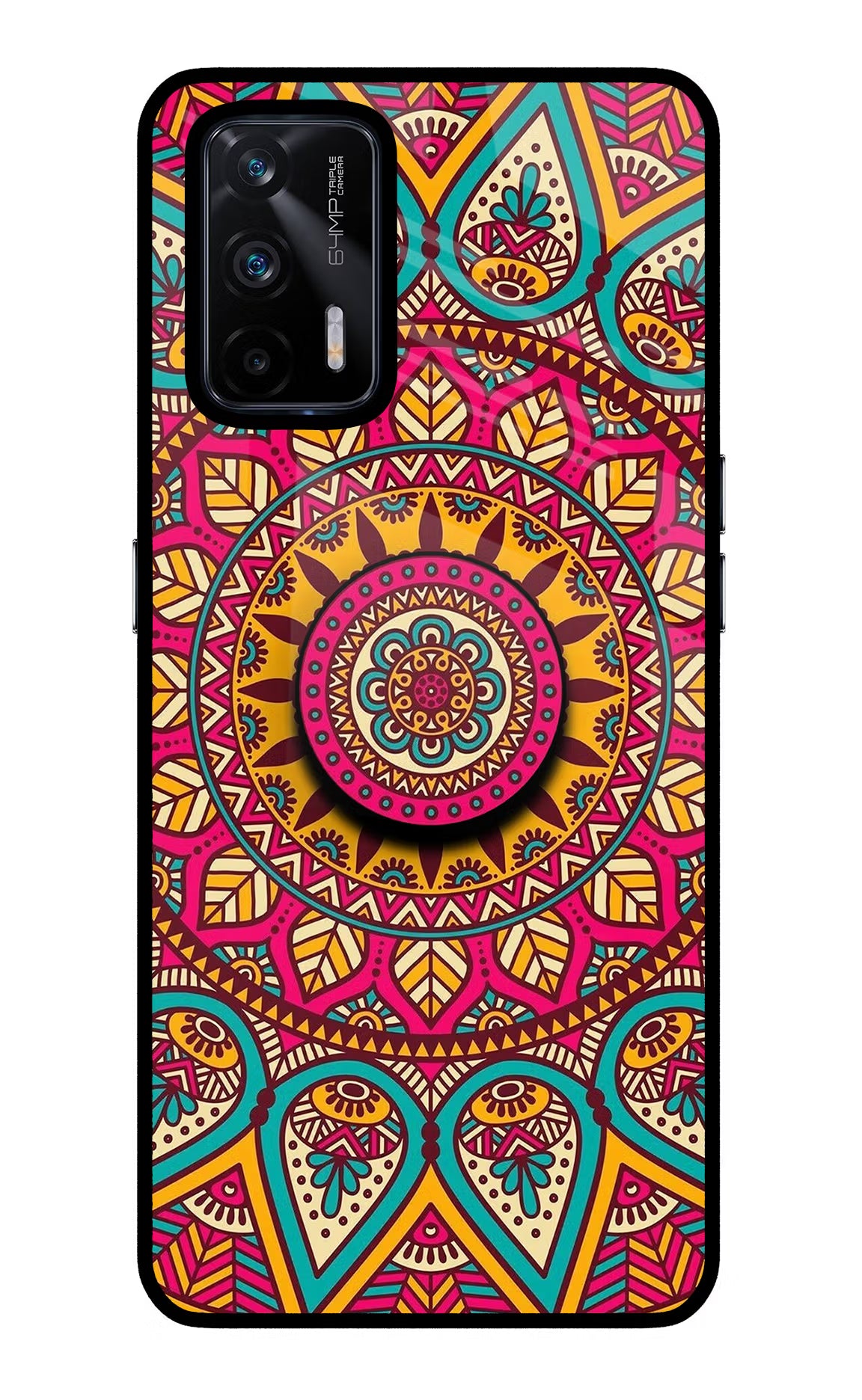 Mandala Realme X7 Max Pop Case by Casekaro