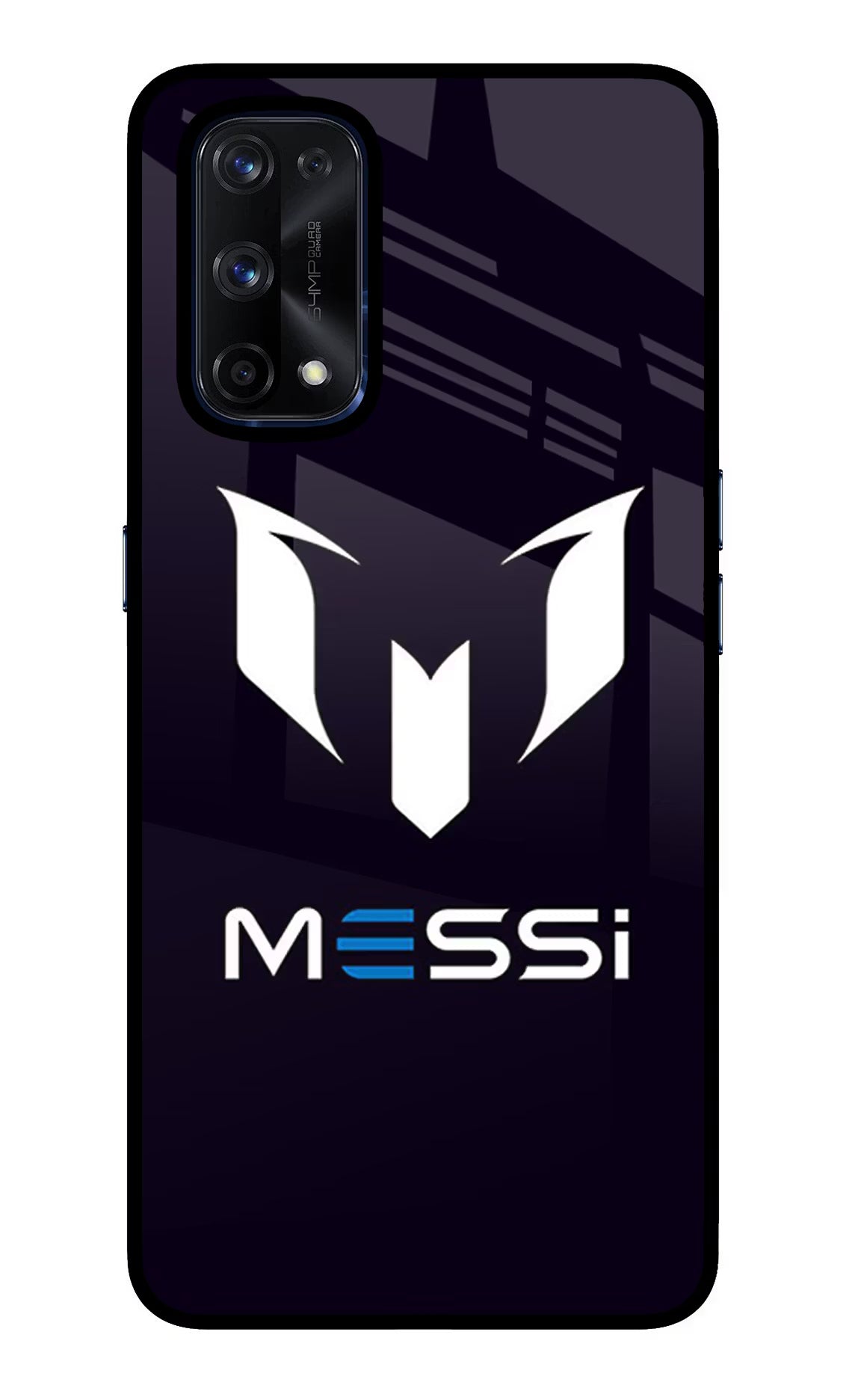 Messi Logo Realme X7 Pro Glass Case