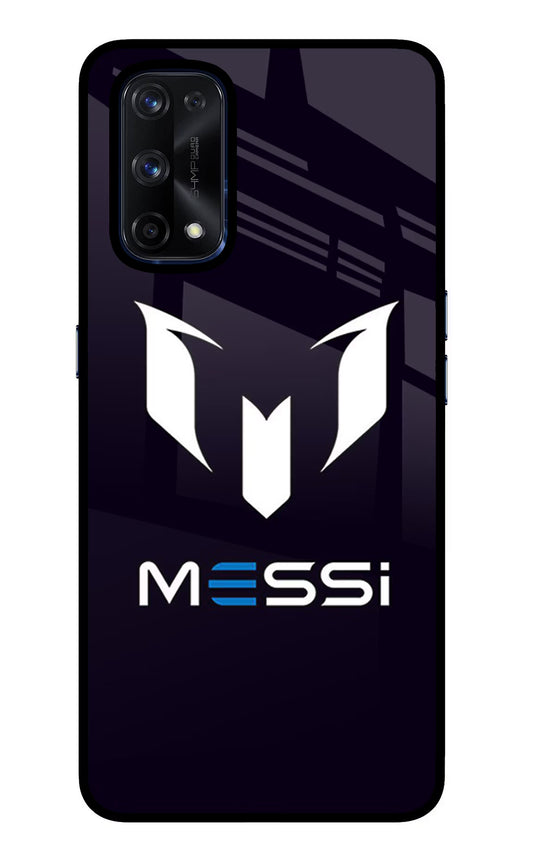 Messi Logo Realme X7 Pro Glass Case