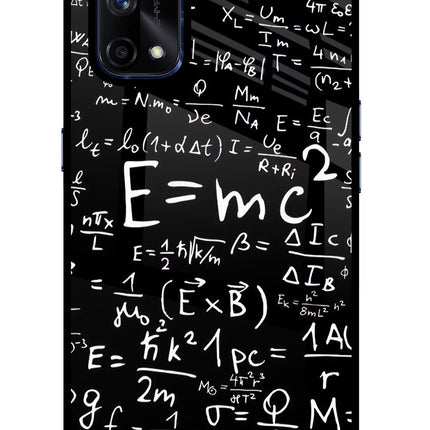Physics Formula Realme X7 Pro Glass Case Back Cover by Casekaro