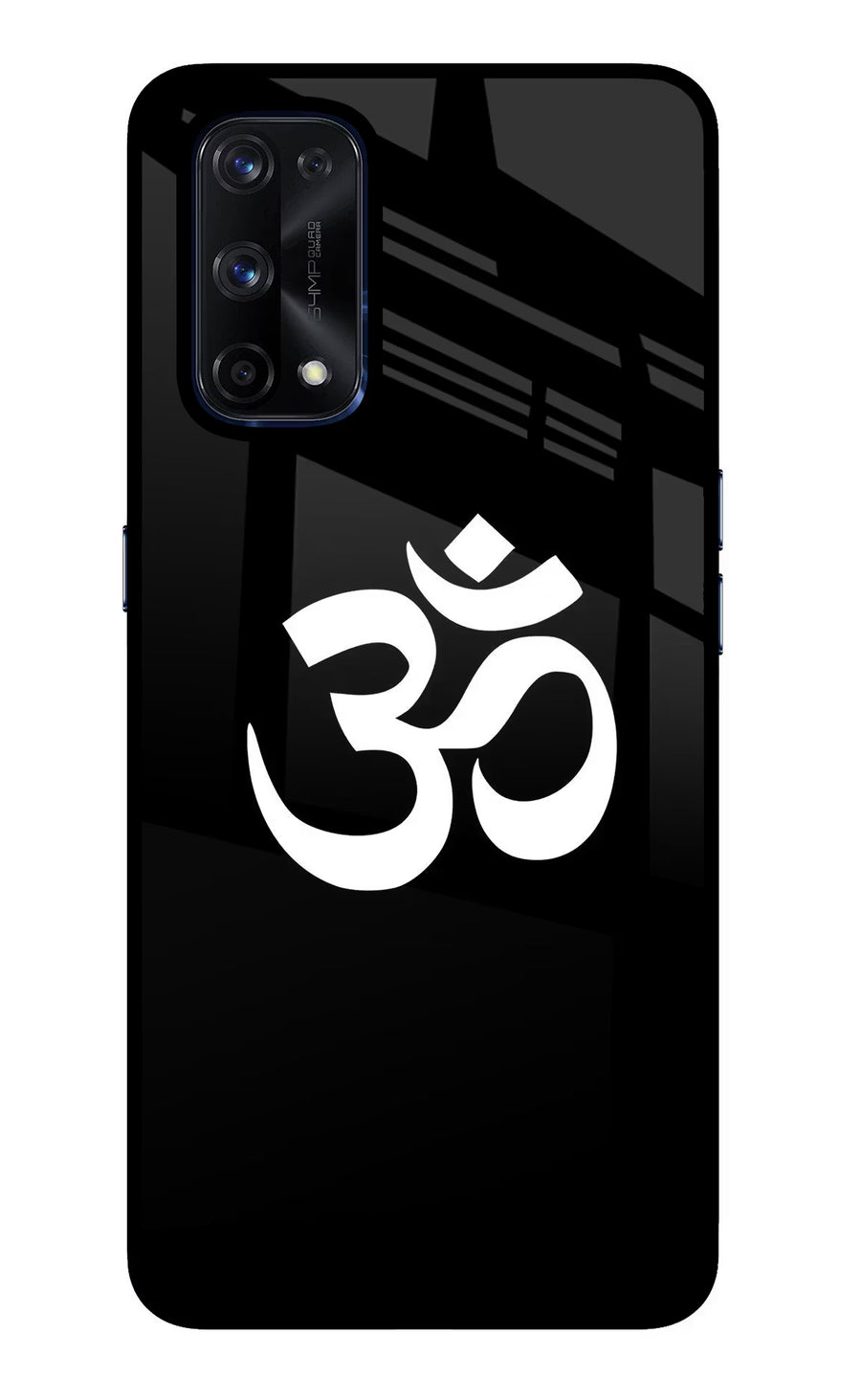 Om Realme X7 Pro Back Cover, Glass case