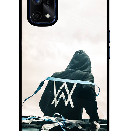 Alan Walker Realme X7 Pro Glass Case Back Cover by Casekaro