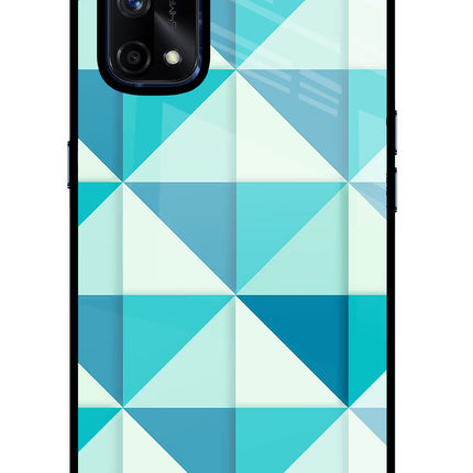 Abstract Realme X7 Pro Glass Case Back Cover by Casekaro