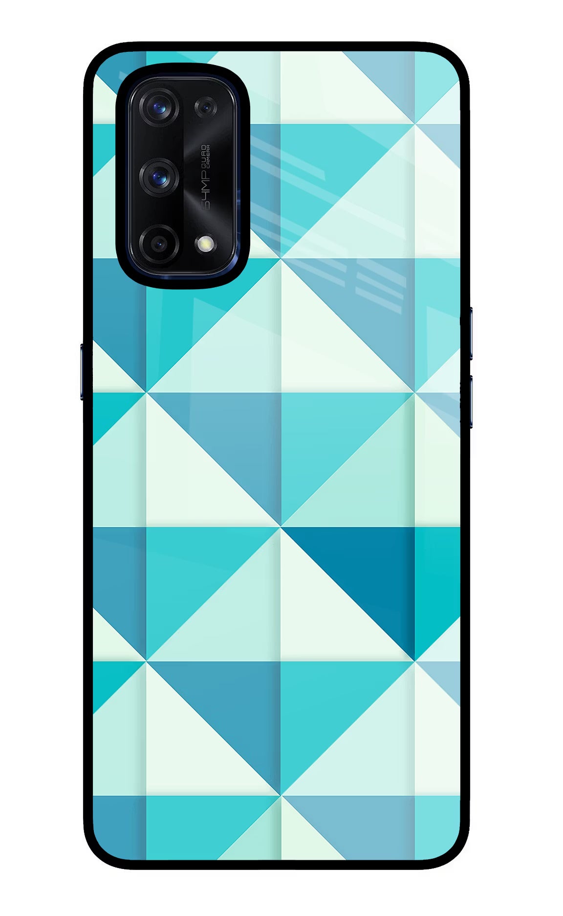 Abstract Realme X7 Pro Glass Case Back Cover by Casekaro