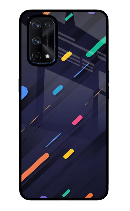 Abstract Design Realme X7 Pro Glass Case