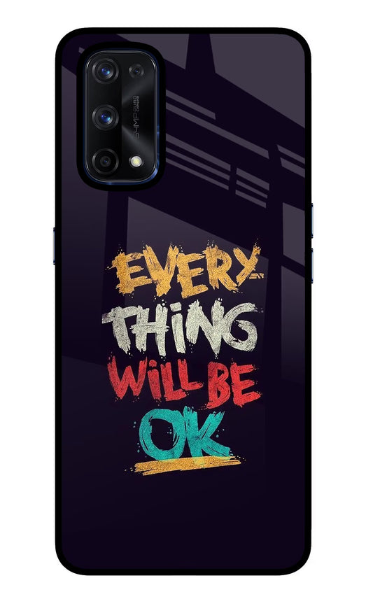 Everything Will Be Ok Realme X7 Pro Glass Case