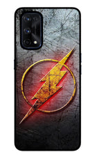Flash Realme X7 Pro Glass Case Back Cover by Casekaro
