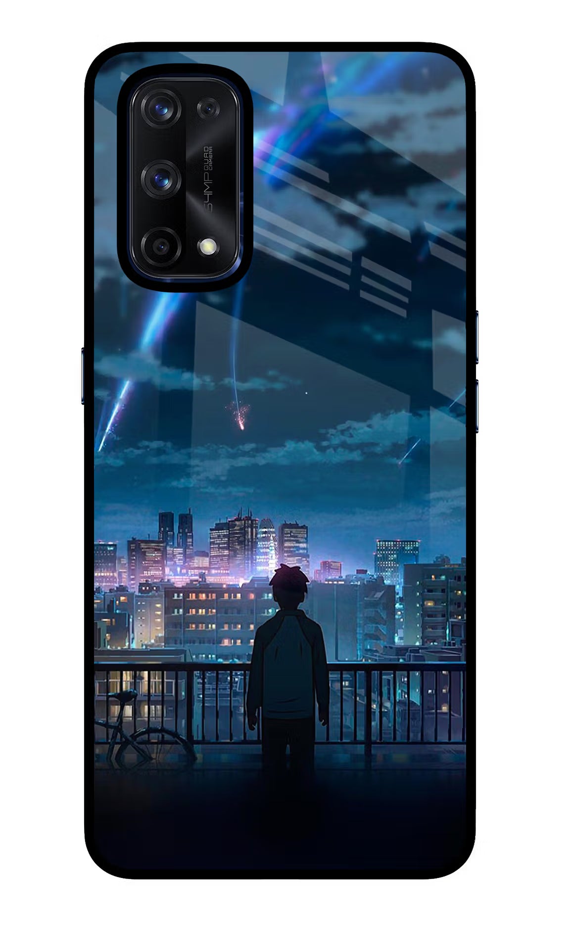 Anime Realme X7 Pro Glass Case Back Cover by Casekaro