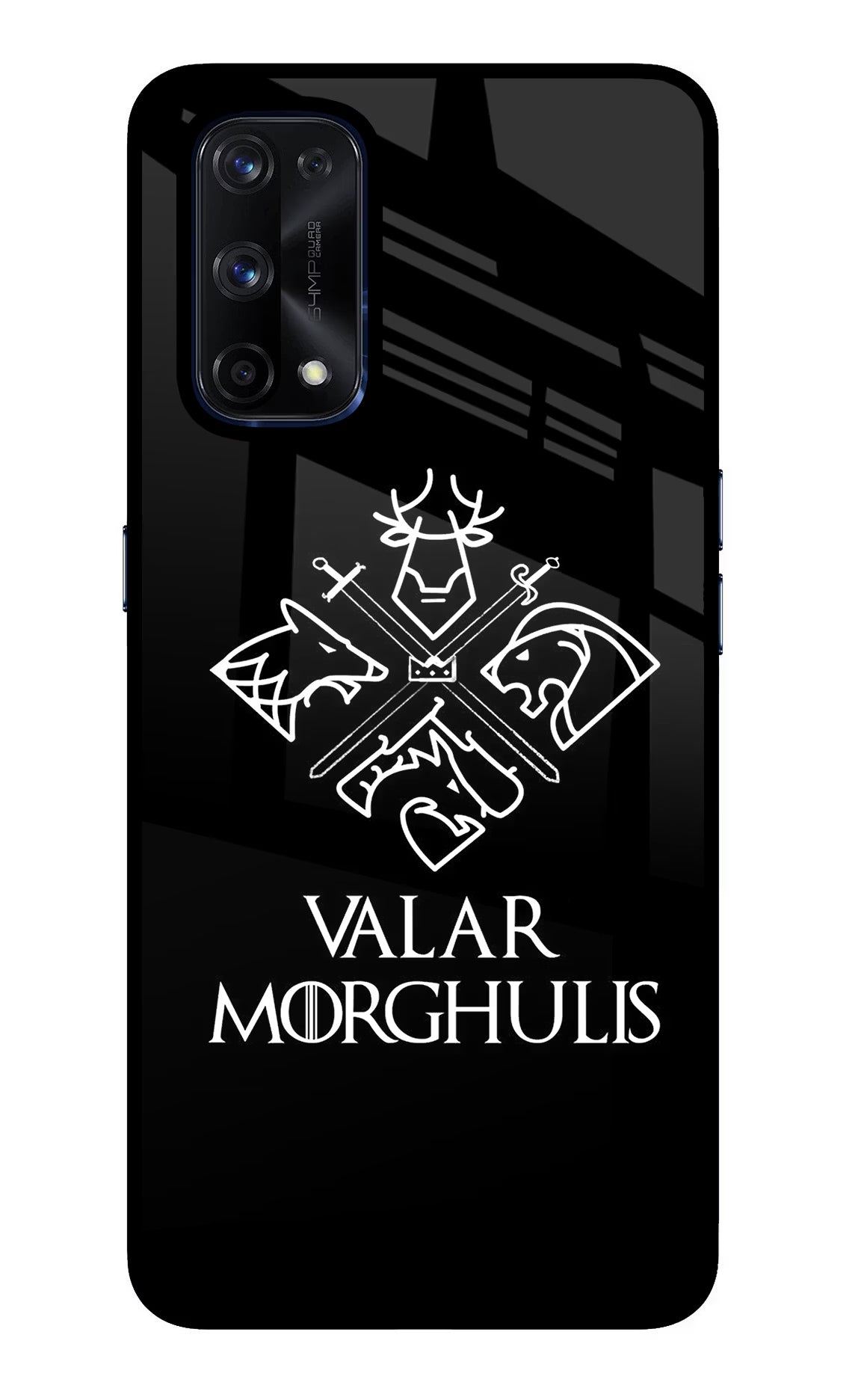 Valar Morghulis | Game Of Thrones Realme X7 Pro Glass Case Back Cover by Casekaro