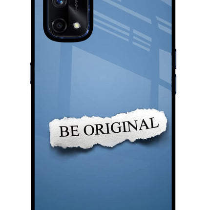 Be Original Realme X7 Pro Glass Case Back Cover by Casekaro