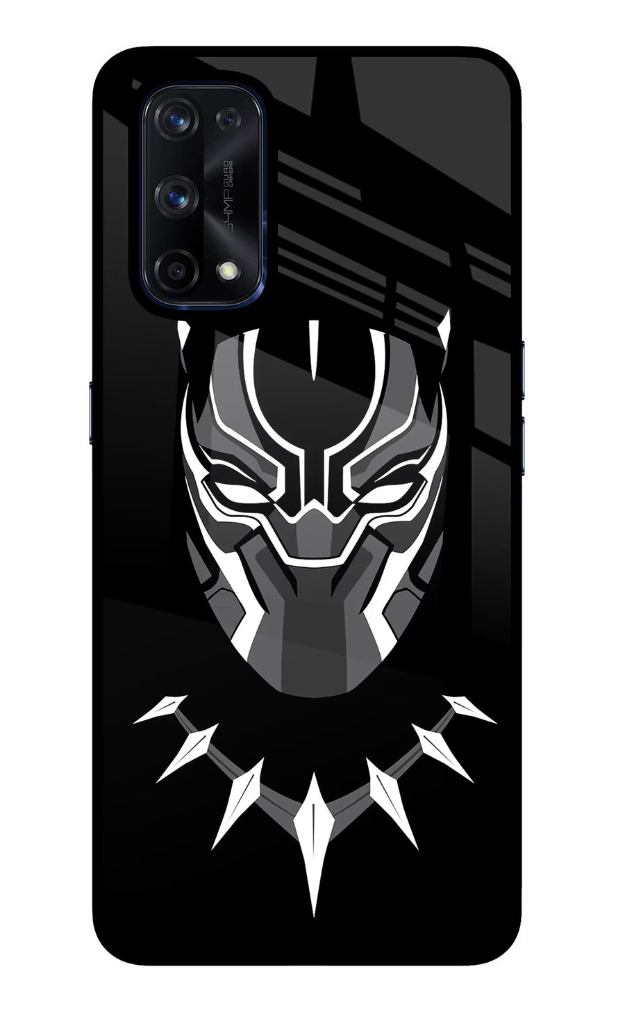 Black Panther Realme X7 Pro Back Cover, Glass case