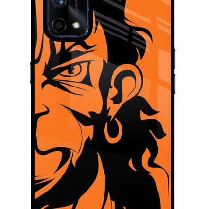 Hanuman Realme X7 Pro Glass Case Back Cover by Casekaro