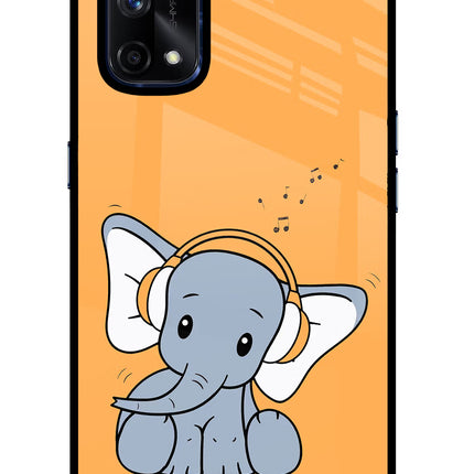 High On Music Realme X7 Pro Glass Case Back Cover by Casekaro