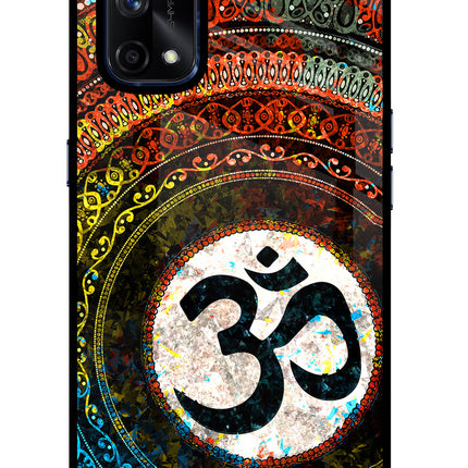 Om Cultural Realme X7 Pro Glass Case Back Cover by Casekaro