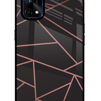 Geometric Pattern Realme X7 Pro Glass Case Back Cover by Casekaro