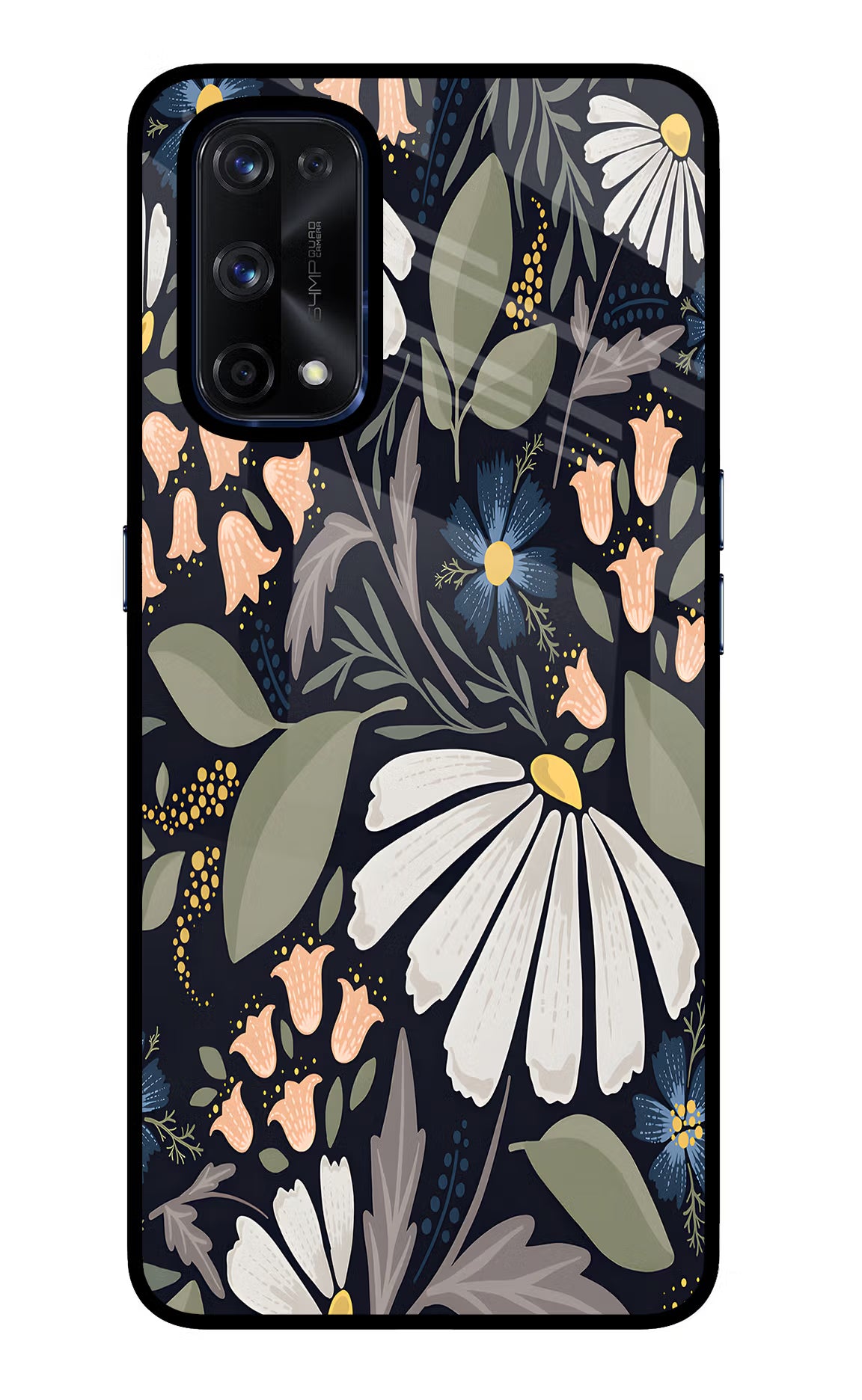 Flowers Art Realme X7 Pro Glass Case