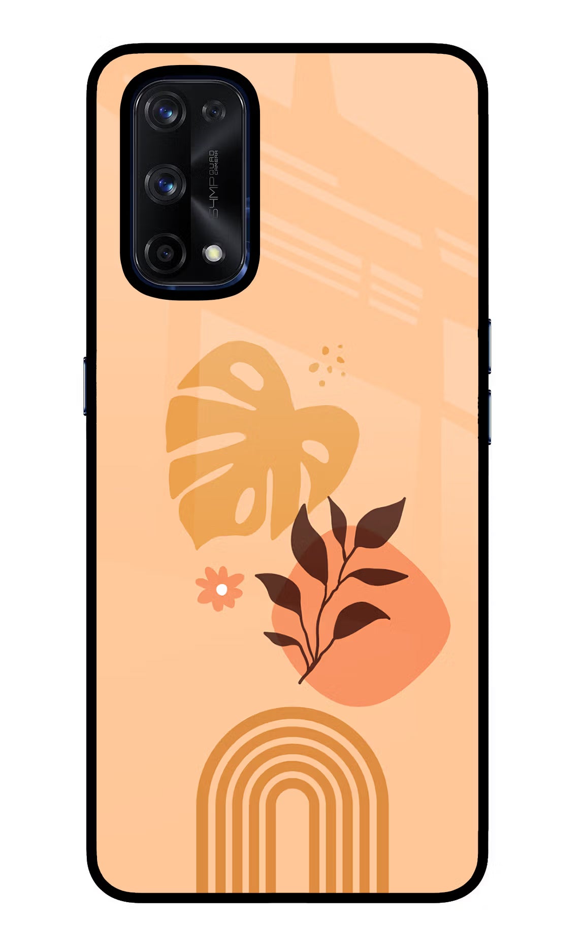 Bohemian Art Realme X7 Pro Glass Case