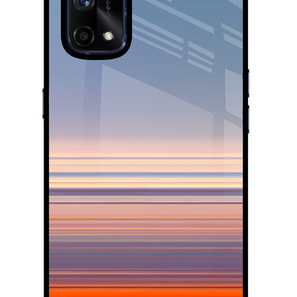 Morning Colors Realme X7 Pro Glass Case Back Cover by Casekaro
