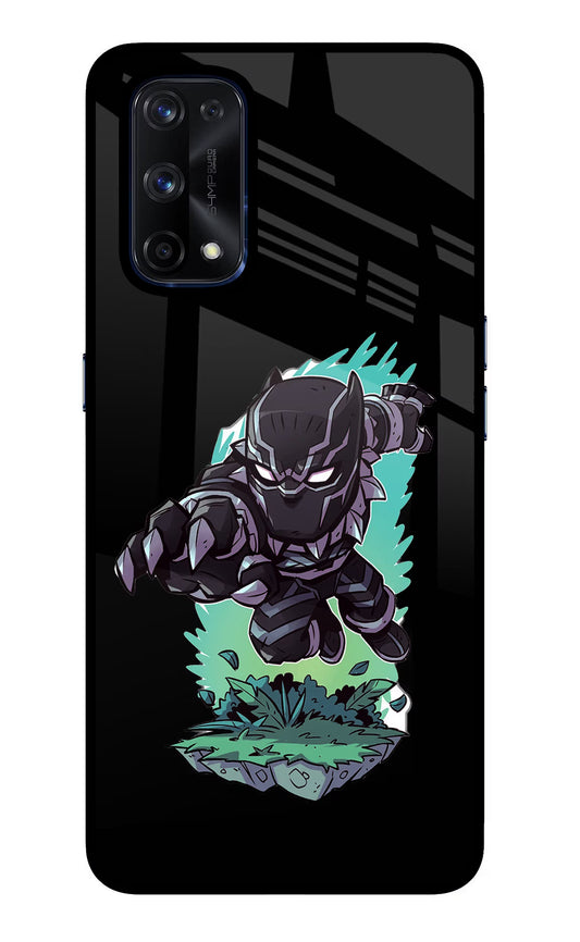 Black Panther Realme X7 Pro Glass Case