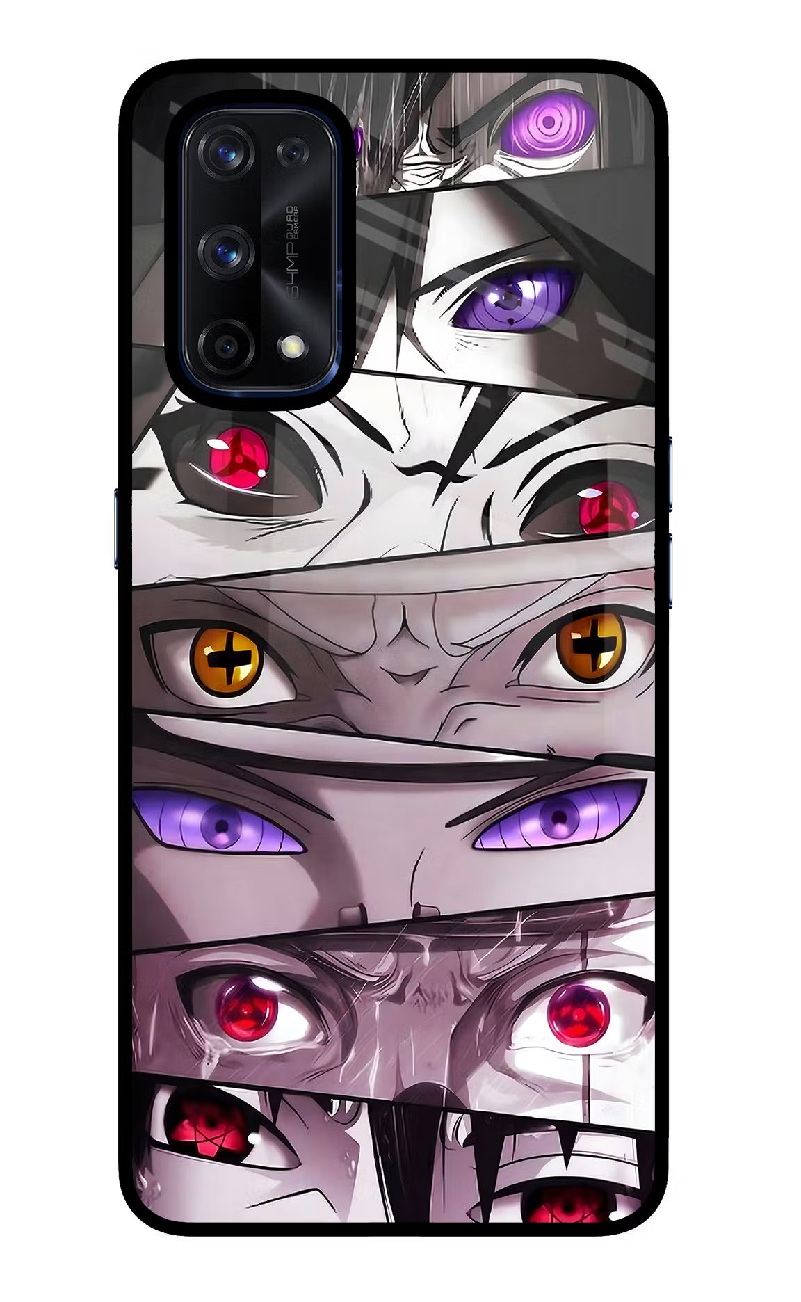 Naruto Anime Realme X7 Pro Glass Case Back Cover by Casekaro