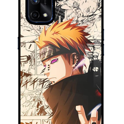 Pain Anime Realme X7 Pro Glass Case Back Cover by Casekaro