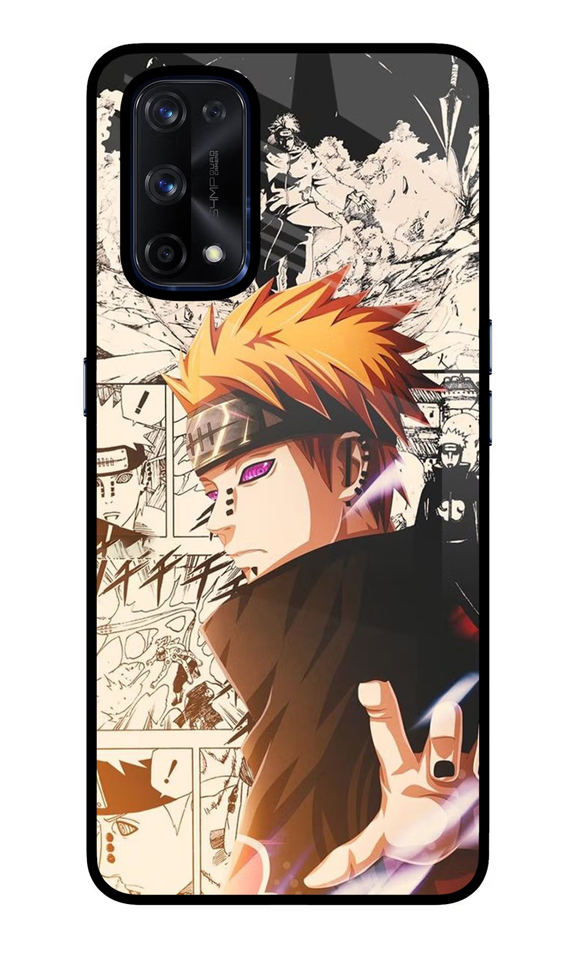 Pain Anime Realme X7 Pro Glass Case