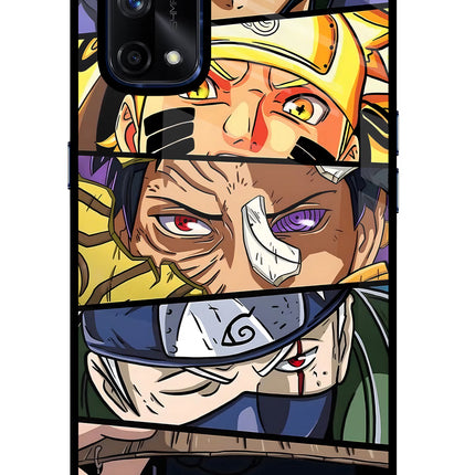 Naruto Character Realme X7 Pro Glass Case Back Cover by Casekaro