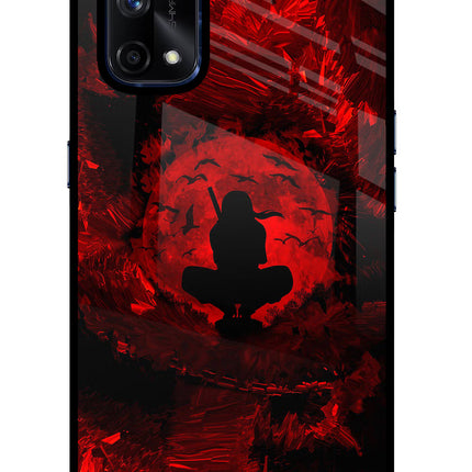 Itachi Uchiha Realme X7 Pro Glass Case Back Cover by Casekaro