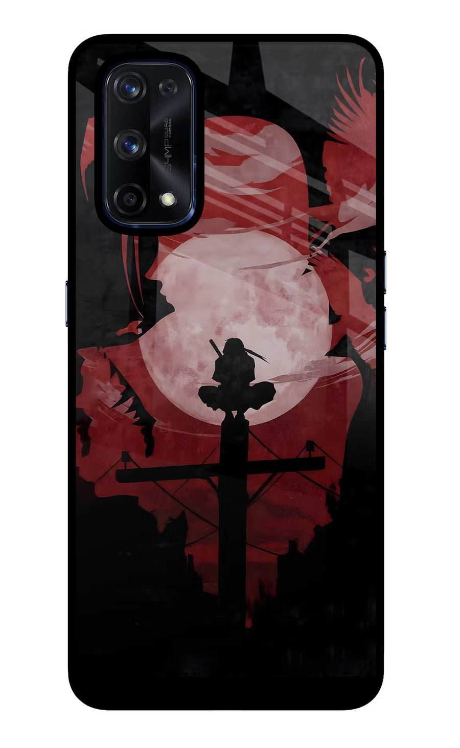 Naruto Anime Realme X7 Pro Back Cover, Glass case