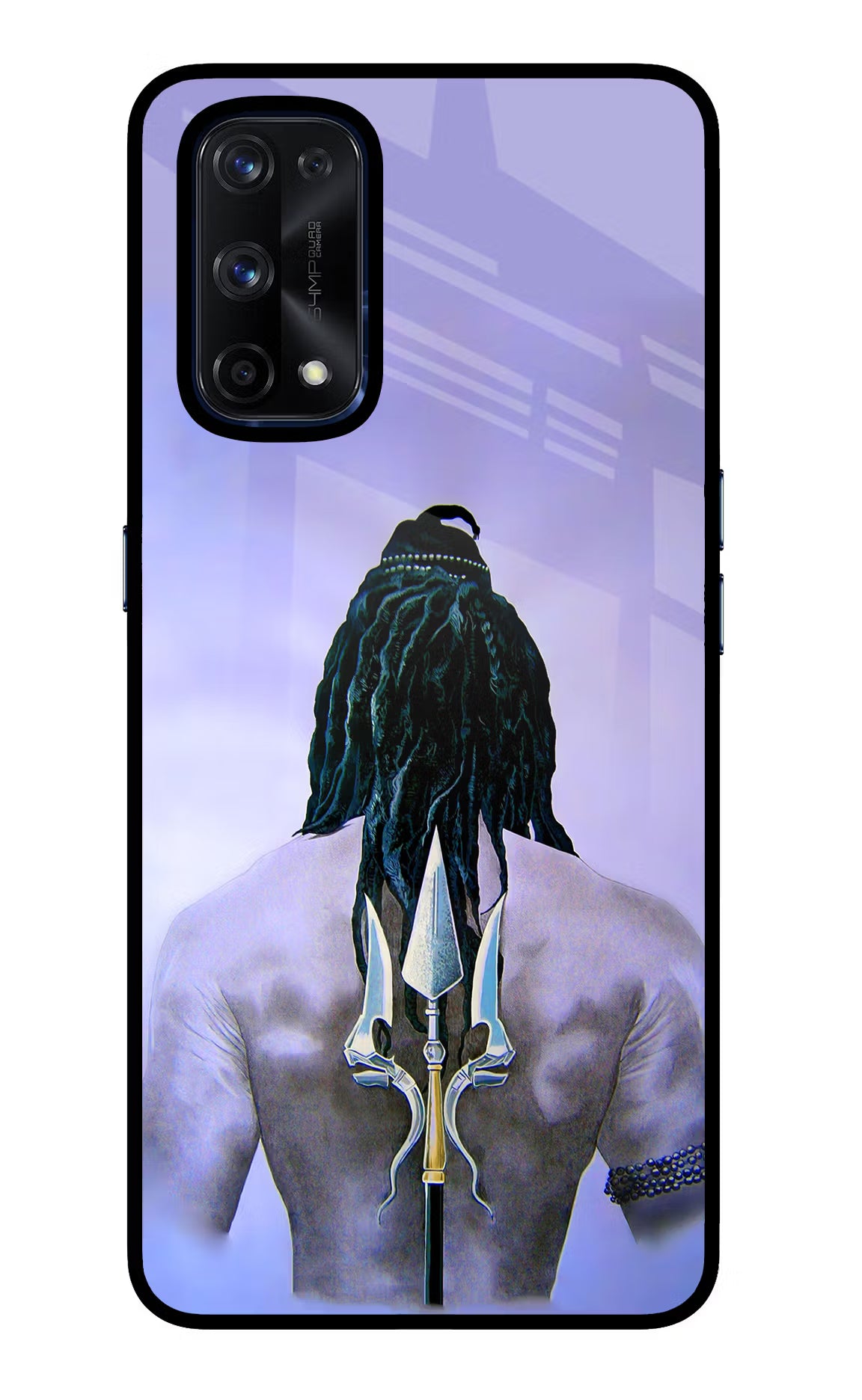 Shiva Realme X7 Pro Glass Case Back Cover by Casekaro