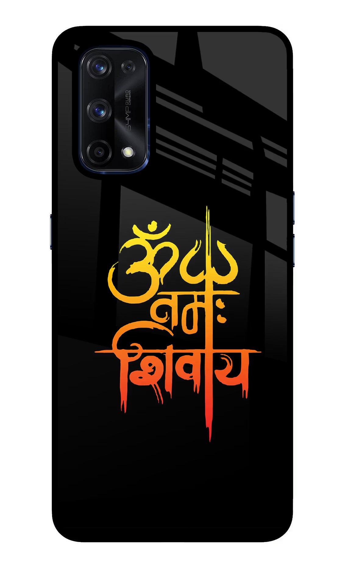 Om Namah Shivay Realme X7 Pro Glass Case