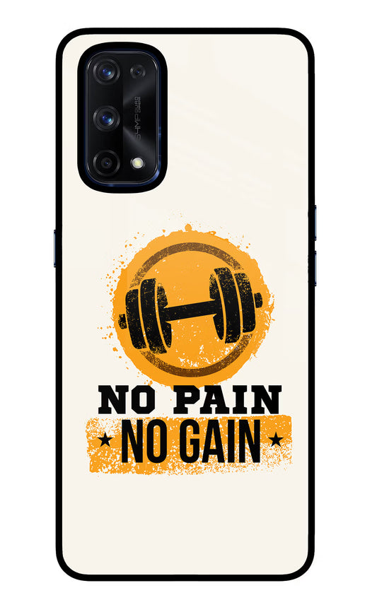 No Pain No Gain Realme X7 Pro Glass Case