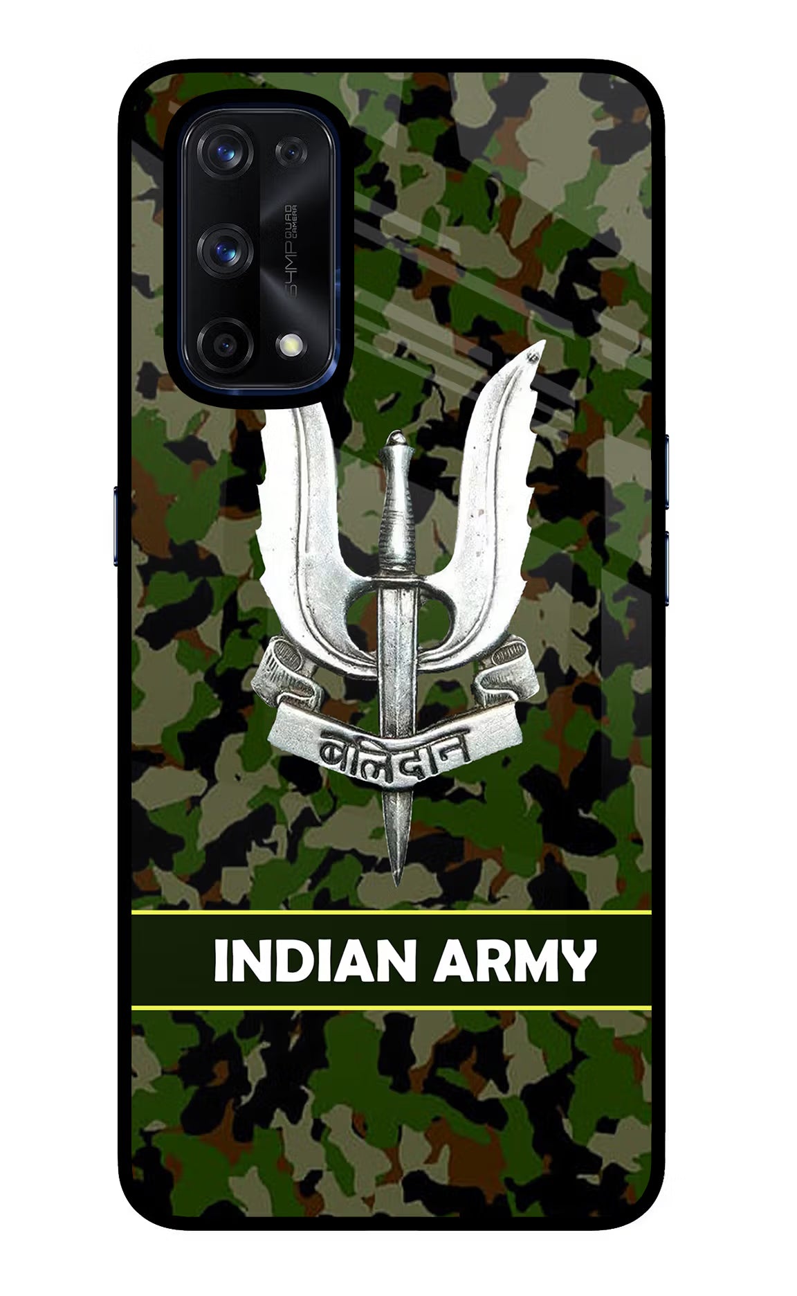 Balidan Indian Logo Realme X7 Pro Glass Case