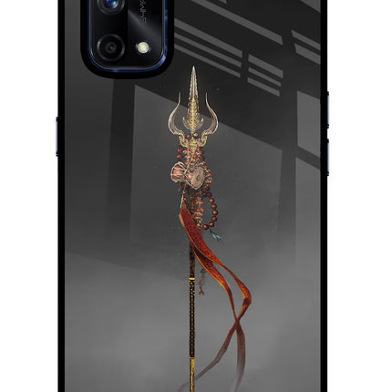Shiv Trishul Realme X7 Pro Glass Case Back Cover by Casekaro
