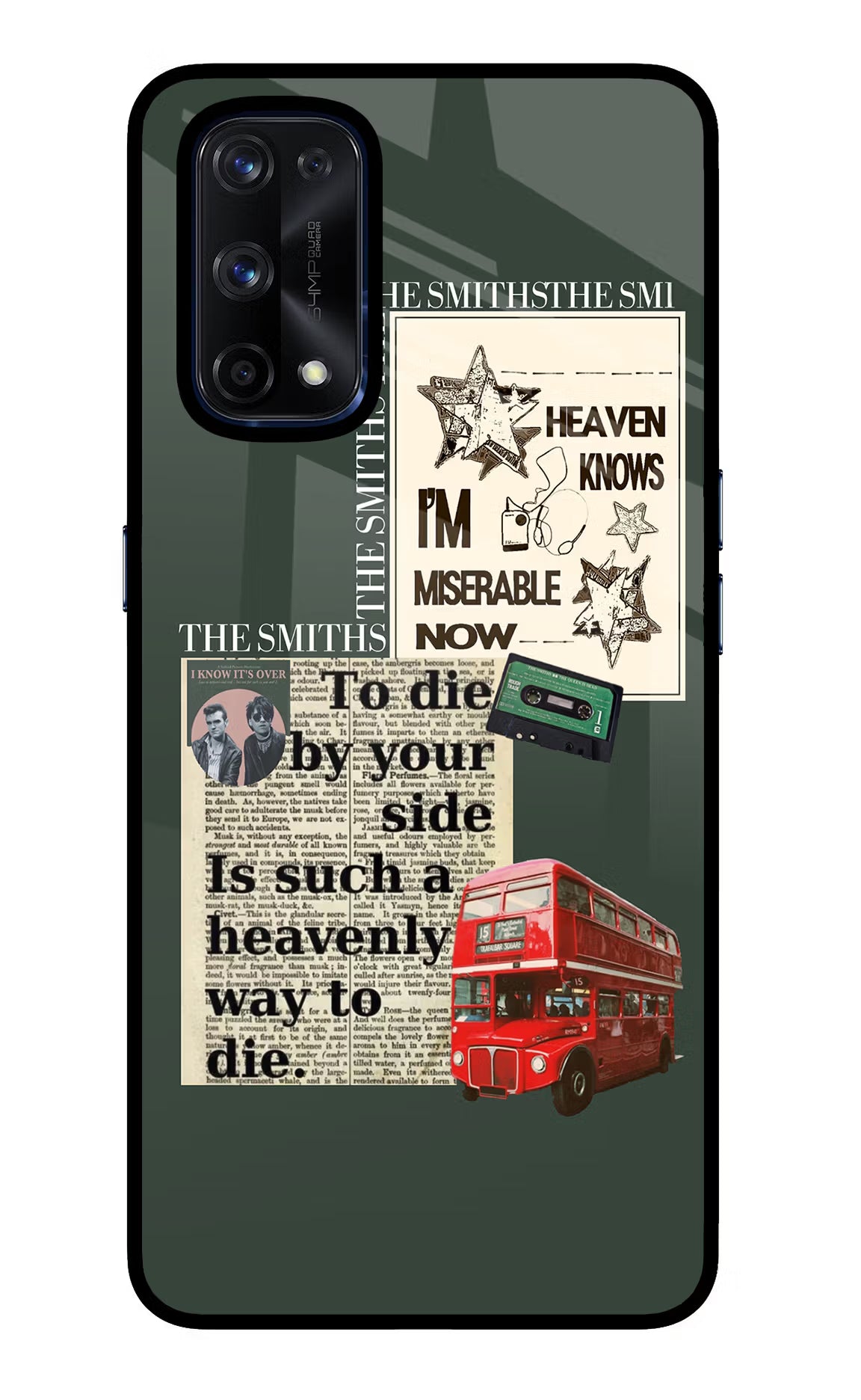 The Smiths Realme X7 Pro Glass Case Back Cover by Casekaro