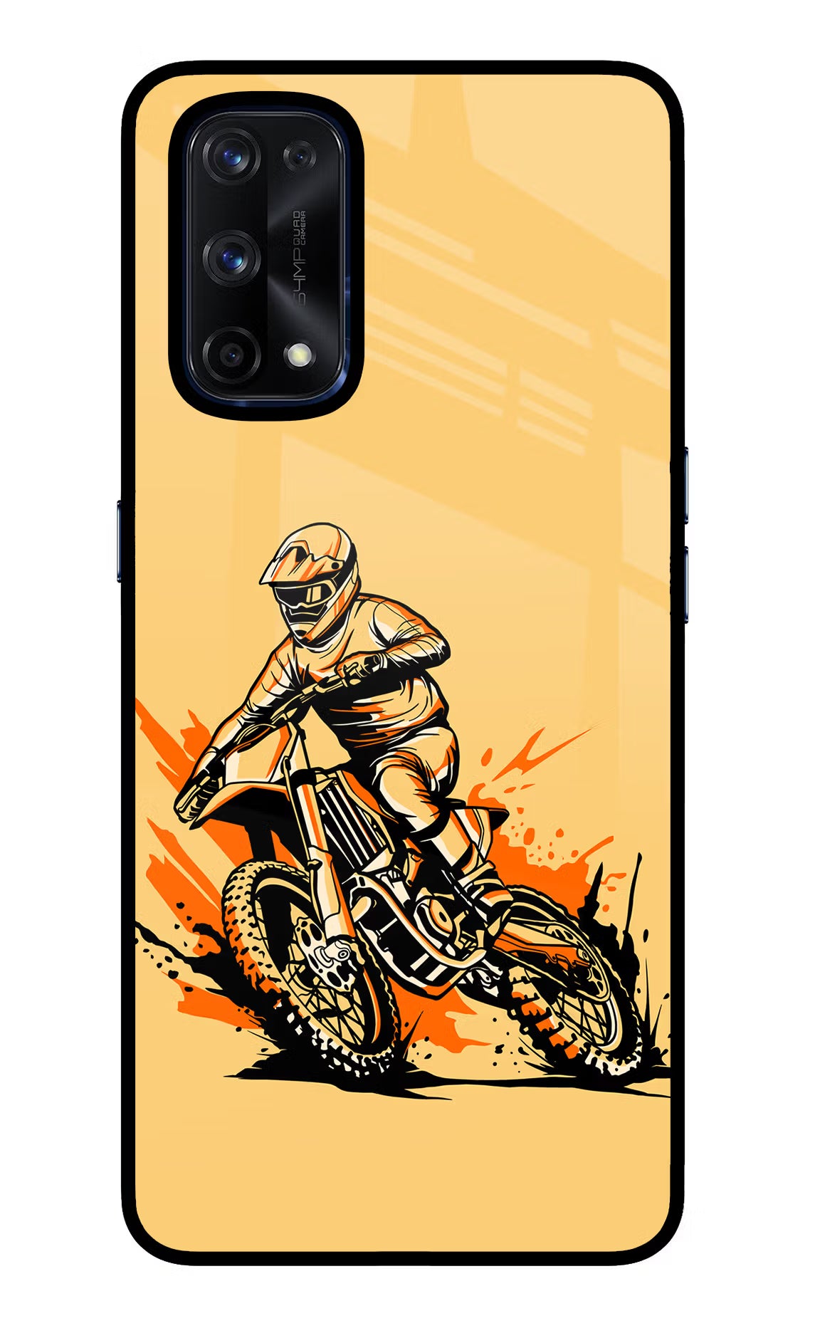 Off-Road Fury Realme X7 Pro Glass Case