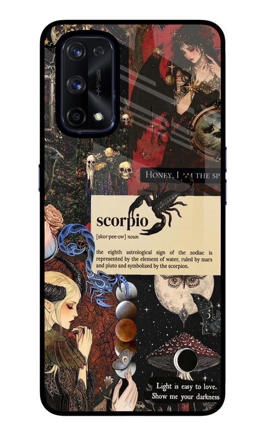 Scorpio Zodiac Realme X7 Pro Glass Case